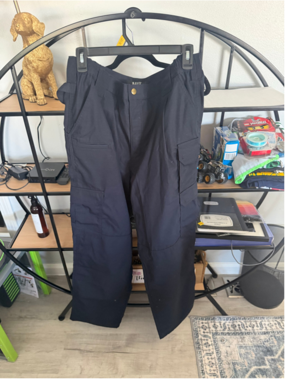 Men's 5.11 Tactical Cargo Pants Black Waist 40